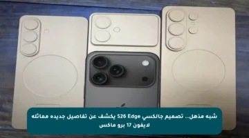 شبه مذهل.. تصميم جالكسي S26 Edge يكشف عن تفاصيل جديدة مماثلة لآيفون 17 برو ماكس